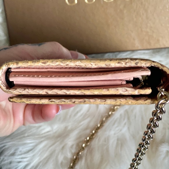 Rare Gucci Python Snakeskin WOC 💕 - Picture 7 of 8